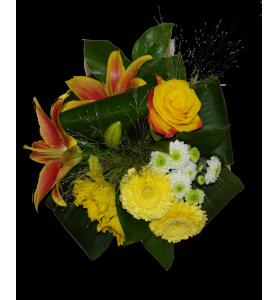 Bouquet Lys Jonquille