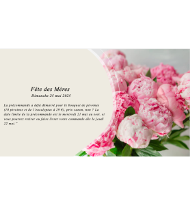 La précommande Pivoines