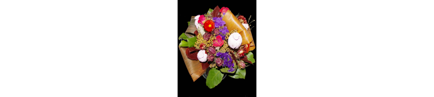 Bouquet fleurs séchées